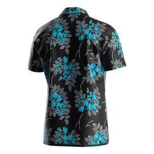 Chemises polo à manches courtes pour hommes personnalisées, impression par sublimation, respirantes, tricotées, vêtements de golf décontractés - Product Image 2