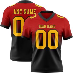 Maillot de football américain personnalisé, sublimation, vêtements d'équipe, polyester, maille, durable, haute performance, fournisseur OEM ODM - Product Image 3