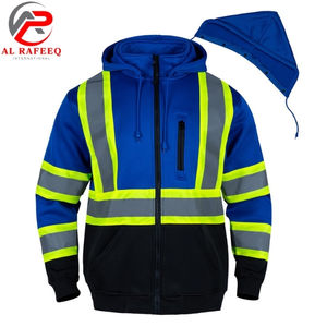 Sudadera de Seguridad de Alta Visibilidad a Precio Económico, Sudadera Ligera Reflectante de Alta Visibilidad para Trabajadores, Unisex - Product Image 4