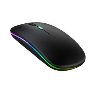High Quality <b>USB</b> Rechargeable Wireless Optical <b>Mouse</b> Backlit RGB LED 2.4G for Laptops and PCs - Product Image 1