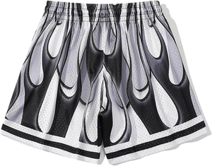 Custom Sublimation Footy Shorts Men's Breathable Rugby Shorts With <b>Strings</b> Sublimation Print Footy Shorts With Zip Pockets - Product Image 1