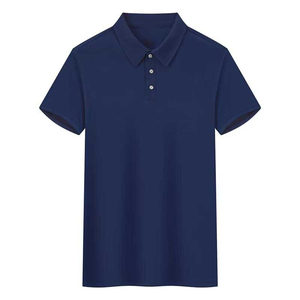 Chemise en toile unie personnalisée pour homme, coupe ajustée décontractée, respirante, pour le golf - Product Image 3