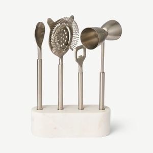 Outils de bar haut de gamme pour la maison, accessoires de divertissement de luxe, présentoir à cocktails, essentiels pour la doxologie, bar à accessoires moderne en marbre - Product Image 1