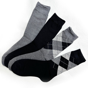 Made in Korea Men's Modern Dress Crew <b>Socks</b> 5 Pairs Set K14. - Product Image 6