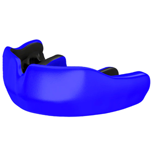 Protège-dents en silicone bleu pour la boxe, équipement de sport protecteur, léger, taille universelle adulte, couleur unie, style à enfiler - Product Image 2
