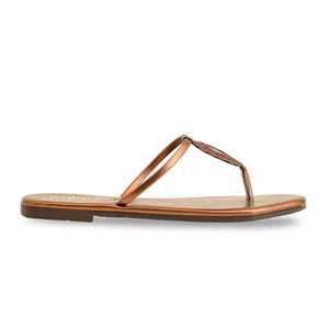 CL1909 Sandales à talon décontractées en cuivre Chappal confortable avec style - Product Image 4