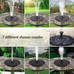 Pompa d'Acqua Solare per Laghetto Esterno, Giardino, Piscina e Fontana per Uccelli, Design Galleggiante per Giardino (USA) - Product Image 3