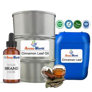 Huile essentielle de feuille de cannelle biologique, qualité thérapeutique, pour aromathérapie, diffuseur, massage, soin de la peau, vente en gros - Product Image 2