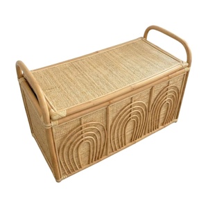 Caja de Mimbre Hecha a Mano para Almacenamiento de Juguetes, Muebles Infantiles para Cuarto de Niños, Mejor Calidad, Precio de Fábrica, Venta al por Mayor - Product Image 2