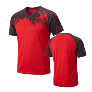 Camiseta de Manga Corta para Hombre, 100% Algodón, Cuello Redondo, Estilo Casual, Diseño de Bloques de Color Sólido, Talla Grande, Tejido Transpirable - Product Image 4