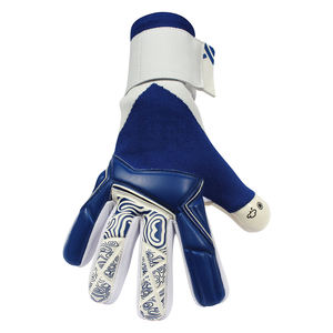 Gants de gardien de but professionnels en latex de haute qualité, imperméables, à doigts entiers, avec sangle de poignet réglable et fermeture à lacets - Product Image 1