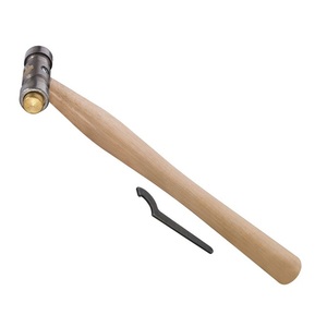 Jipsy Metal Industries Watch Repair Hammer Detachable <b>Faces</b> Brass Fiber Nylon Head Workbench for Jewelry <b>Making</b> Tools - Product Image 2