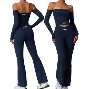 Conjuntos Deportivos de Yoga de Alta Calidad para Mujer, Ropa Deportiva Suave, de Secado Rápido, Conjuntos de 2 Piezas para Gimnasio y Entrenamiento - Product Image 5