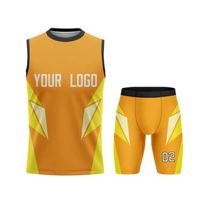 Sublimation Printed Custom 7v7 Flag Football Jersey Set Short Sleeve <b>Compression</b> 100% Polyester Uniform Sports Wear - Product Image 1