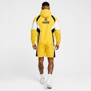 Ensemble de survêtement coupe-vent pour homme, veste et short modernes décontractés, vêtements de sport légers pour l'extérieur - Product Image 3
