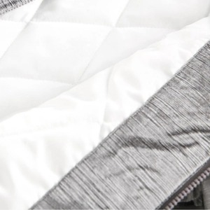 Chaqueta Varsity Personalizada al por Mayor de Alta Calidad con Cuello Alto y Cierre de Cremallera para Hombre, Diseño Color Block, Ropa Deportiva - Product Image 3