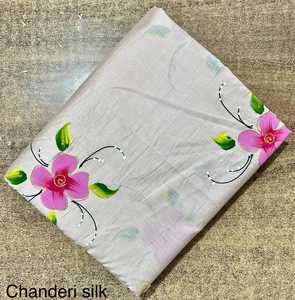 Tela Popelina 100% Algodón con Estampado Floral Hecho a Mano, 53/54 de Ancho, Tejido Transpirable de 100GSM, Peso Medio, para Mantas y Textiles del Hogar - Product Image 3