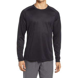 Camiseta Deportiva Personalizada para Hombre, con Estampado, 100% Poliéster, de Secado Rápido, de Alto Rendimiento y Manga Larga - Product Image 1