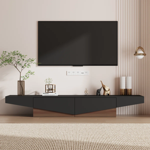 Soportes para TV MD04 para Sala de Estar y Dormitorio, Diseño Moderno de Vietnam, Gestión de Cables, Amplio Almacenamiento, Muebles para el Hogar, Independientes - Product Image 3