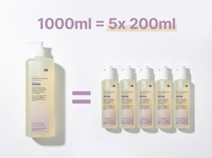 Gel Detergente Riparatore Coreano 1000ml Formato Professionale da Salone |   Detergente Delicato Fornitura all'Ingrosso per Spa B2B + OEM - Product Image 4