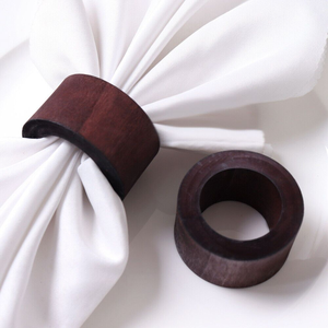 Anillos de Servilleta de Madera Más Vendidos, Decoración para Catering, Ideal para Bodas y Fiestas Reales, HF CRAFTS - Product Image 2