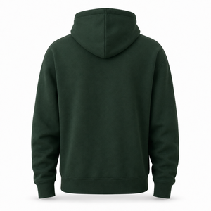 Custom Hoodie Wholesale Heavyweight Cotton <b>Fleece</b> Pullover Sweatshirt Private Label Streetwear Manufacturer - Product Image 2