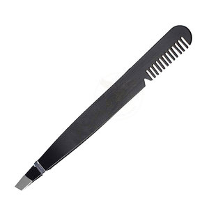 แหนบถอนขนคิ้วแบบเฉียงสำหรับขายส่ง พร้อมด้ามจับที่สะดวกสบาย - Product Image 2