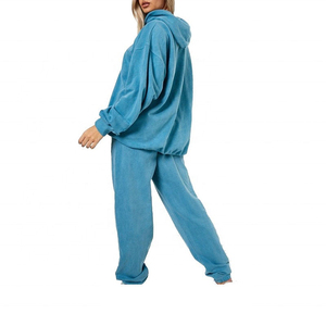 Women's <b>Oversized</b> Casual Hoodie <b>Joggers</b> Set Custom Tracksuit Matching Outfit Activewear Streetwear Loungewear 2026 - Product Image 2