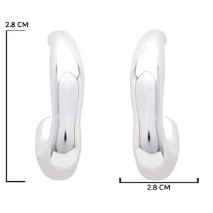 Boucles d'oreilles tendance en argent plaqué E3304S - Product Image 2