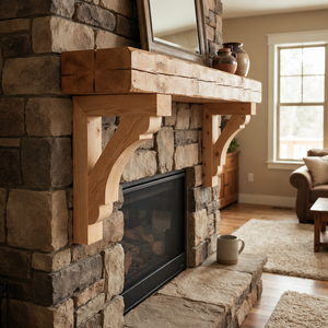 Solid <b>Wood</b> Carved <b>Corbels</b> High Quality Traditional Eco-Friendly Decorative Brackets Interior Exterior Wall Support Hospital - Product Image 3