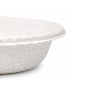 White Bagasse Heavy Duty <b>Disposable</b> Square <b>Plate</b> Biodegradable Compostable Microwave Safe Tray for Wedding Party Catering - Product Image 5