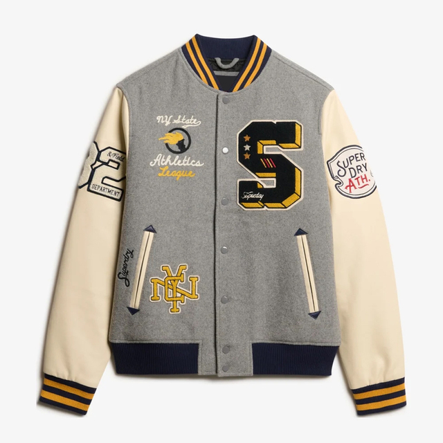 For Men Trending High Top Quality Hot Selling Winter Wear Warm Outdoor Regular Lightweight Down College Baseball Varsity Jackets