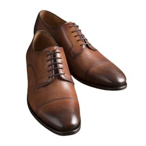 Zapatos Oxford Casuales de Cuero para Hombre, Punta Redonda, Cuero Vacuno Premium, Estilo Ejecutivo, Fabricante OEM Global - Product Image 5