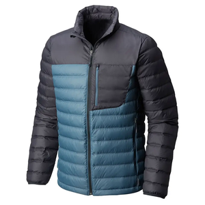Chaqueta Acolchada de Invierno para Hombre con Capucha Gruesa, Resistente al Viento, Ligera, para Exteriores, con Logotipo en la Parte Delantera - Product Image 4