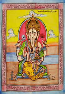 Cotton Tapestry Printed Washable Customizable Handmade Indian spiritual tapestry Tie dye tapestry other Yoga tapestries - Product Image 4