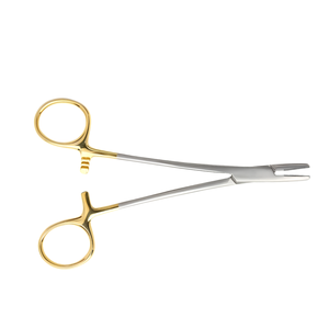 Portaagujas Manual TC Mayo Hegar Premium de 12 cm, Reutilizable, de Acero Inoxidable, Juego de Instrumentos Quirúrgicos Ariston International - Product Image 4