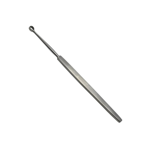 Cureta Dérmica de un Solo Extremo, Recta, Afilada, de Acero Inoxidable, Instrumento Quirúrgico Manual Reutilizable, Cureta Dérmica de Tamaño Personalizado - Product Image 4