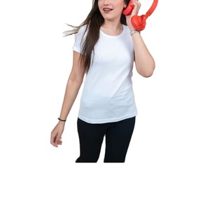 Prix de gros Meilleure qualité Personnaliser Nouveau design Meilleur matériau respirant T-shirt d'été pour les femmes exportation de BD - Product Image 1