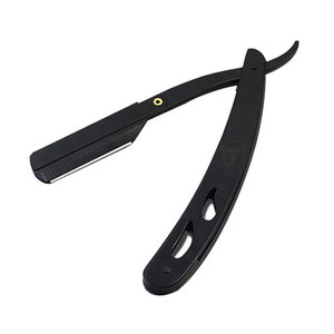 Navaja de Afeitar Profesional para Barbería, Cuchilla de Acero Inoxidable para Afeitar el Cabello, Cejas y Barba, Plegable - Product Image 5