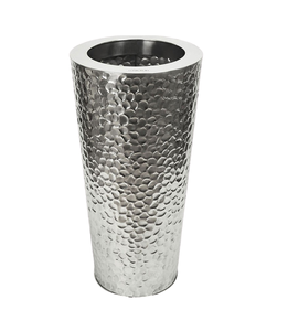 Vases à fleurs en métal forgé pour décoration intérieure, design martelé, grand vase pour plantes décoratives de salon de luxe - Product Image 5