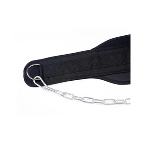 Cinturón de Soporte Lumbar Ajustable de Neopreno de Primera Calidad con Cierre de Cadena para Entrenamiento de Fuerza, Protección Unisex - Product Image 5