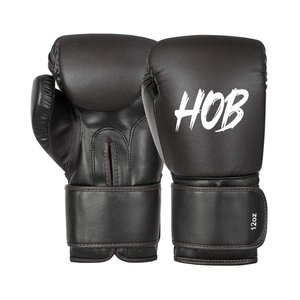 Guantes de Boxeo de Cuero Vacuno con Logotipo Personalizado, Cómodos, con Cierre de Gancho y Bucle, de Alta Calidad - Product Image 3