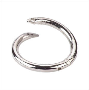 แหวนจมูกโครเมียม แหวนจมูกเหล็กกล้าคาร์บอน - Product Image 3