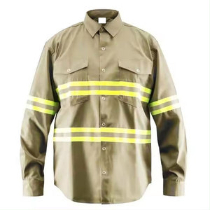 Camisas de Trabajo Reflectantes de Alta Calidad, Uniformes Industriales, Camisa de Trabajo de Algodón y Poliéster, Precio de Fábrica OEM, Gran Venta - Product Image 3
