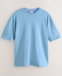 Nueva Camiseta de Manga Corta Multicolor para Hombre, Cuello Redondo, Corte Regular, Estilo Casual, Tejido Transpirable de Poliéster y Algodón - Product Image 3