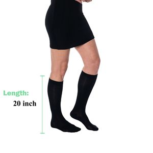 Chaussettes de sport en coton peigné pour femmes, 3 paires, hauteur genou, chaussettes longues au-dessus du mollet - Product Image 6