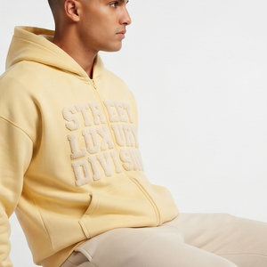 <b>100</b>% <b>Polyester</b> Fleece Chenille Embroidery Hoodie Men Sports Pullover Jogging Hoodie Mens Long Sleeve Hood Sportswear Men's - Product Image 4