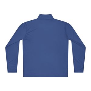 เสื้อสเวตเชิ้ตแบบซิปครึ่งตัว สีน้ำเงินรอยัล แขนยาว ผ้าฟลีซนุ่ม สวมใส่สบาย เหมาะสำหรับกิจกรรมกลางแจ้ง ธุรกิจ และแฟชั่น - Product Image 2