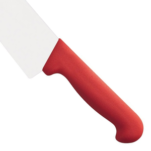 Cuchillos de Chef Resistentes de 300 mm con Mango Rojo, Hoja Larga de Acero Inoxidable para Preparación de Alimentos en Restaurantes, Rebanado de Carne y Verduras - Product Image 4
