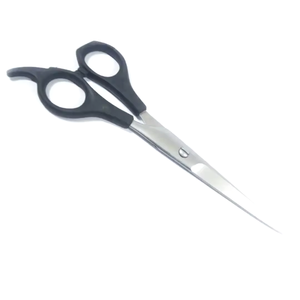 Professional Hairdressing Scissors Stainless Steel Sharp Blade Medium <b>Handle</b> Right Handed Plastic Grip Hair Cutting <b>Shears</b> - Product Image 1